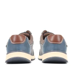 Touch Fastening Casual Shoe - Navy