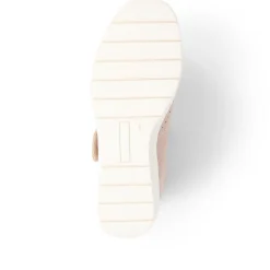 Touch-Fastening Mary Janes - Beige
