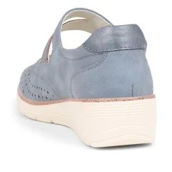 Touch-Fastening Mary Janes - Blue