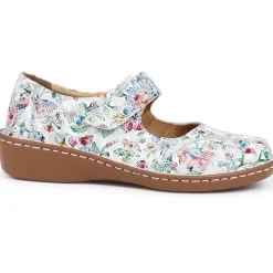 Touch-Fasten Mary Janes - Multi