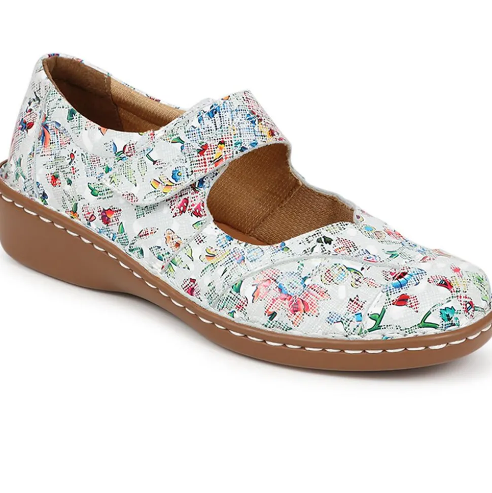 Touch-Fasten Mary Janes - Multi