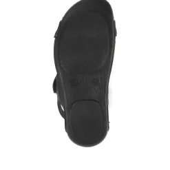 Touch-Fasten Sandals - Black