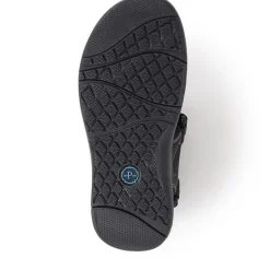 Touch-Fasten Sandals - Black
