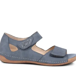 Touch-Fasten Sandals - Blue