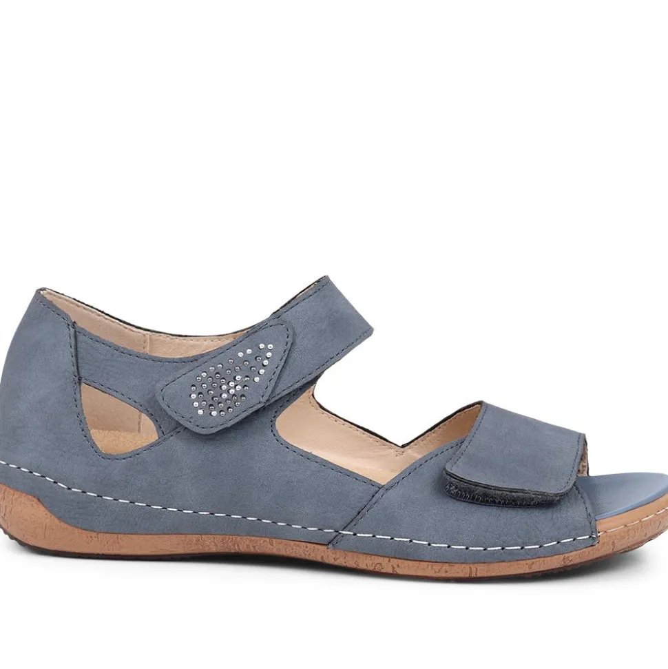 Touch-Fasten Sandals - Blue