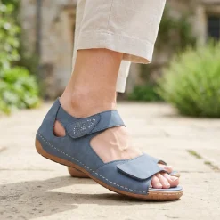 Touch-Fasten Sandals - Blue