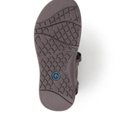 Touch-Fasten Sandals - Dark Brown