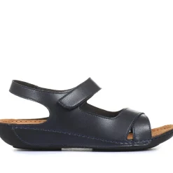 Touch-Fasten Sandals - Navy