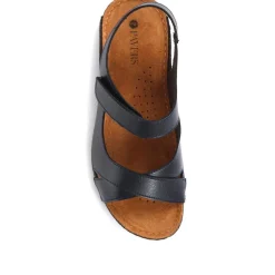 Touch-Fasten Sandals - Navy