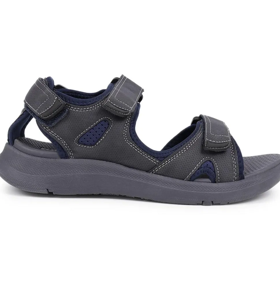 Touch-Fasten Sandals - Navy
