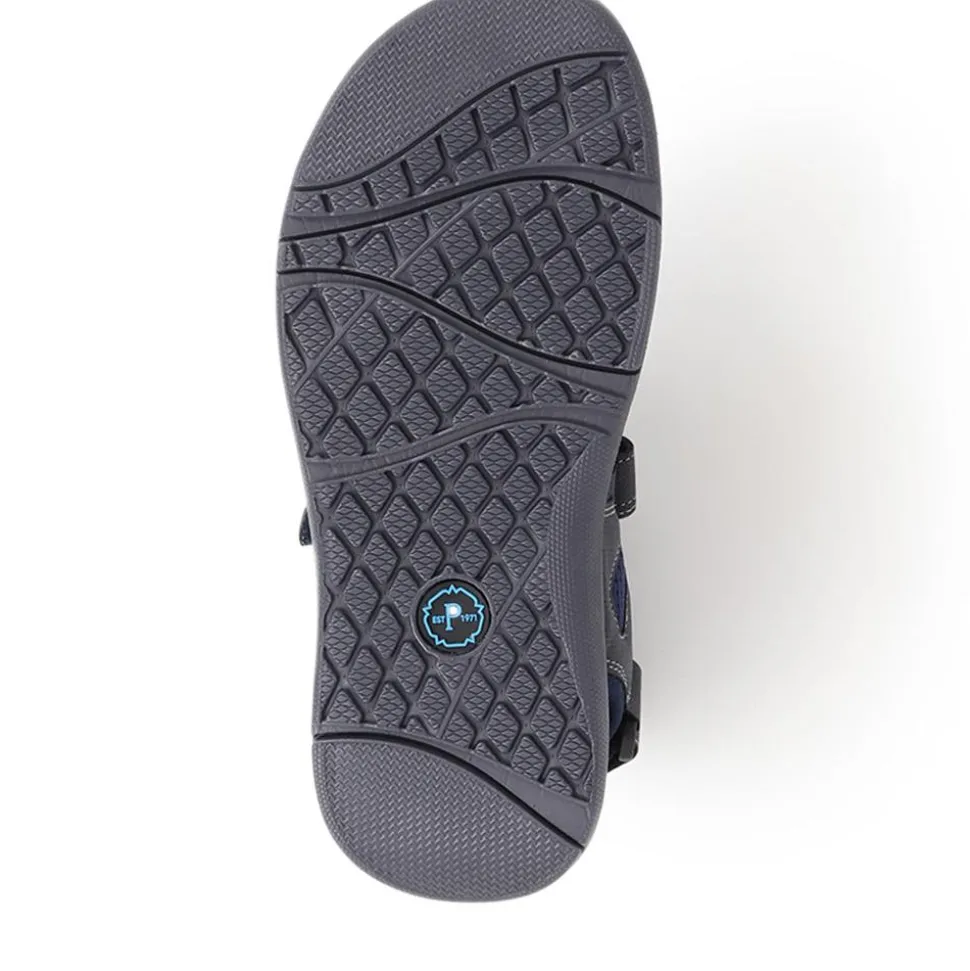Touch-Fasten Sandals - Navy