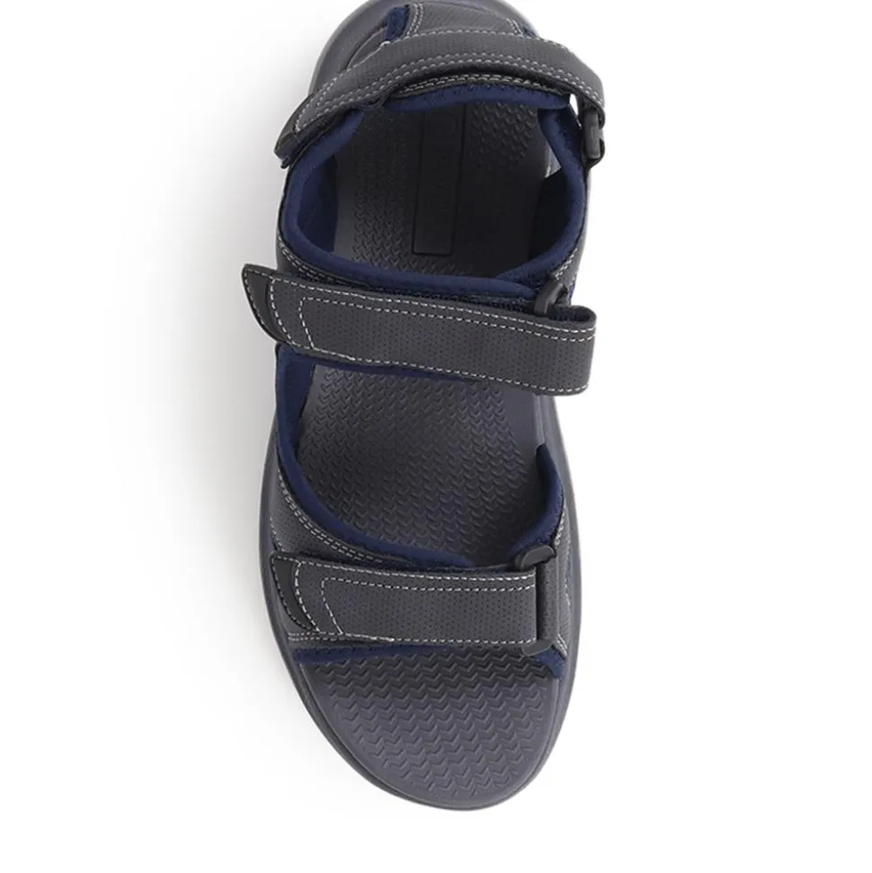 Touch-Fasten Sandals - Navy