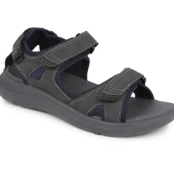 Touch-Fasten Sandals - Navy