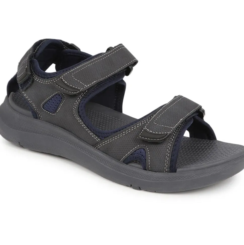 Touch-Fasten Sandals - Navy