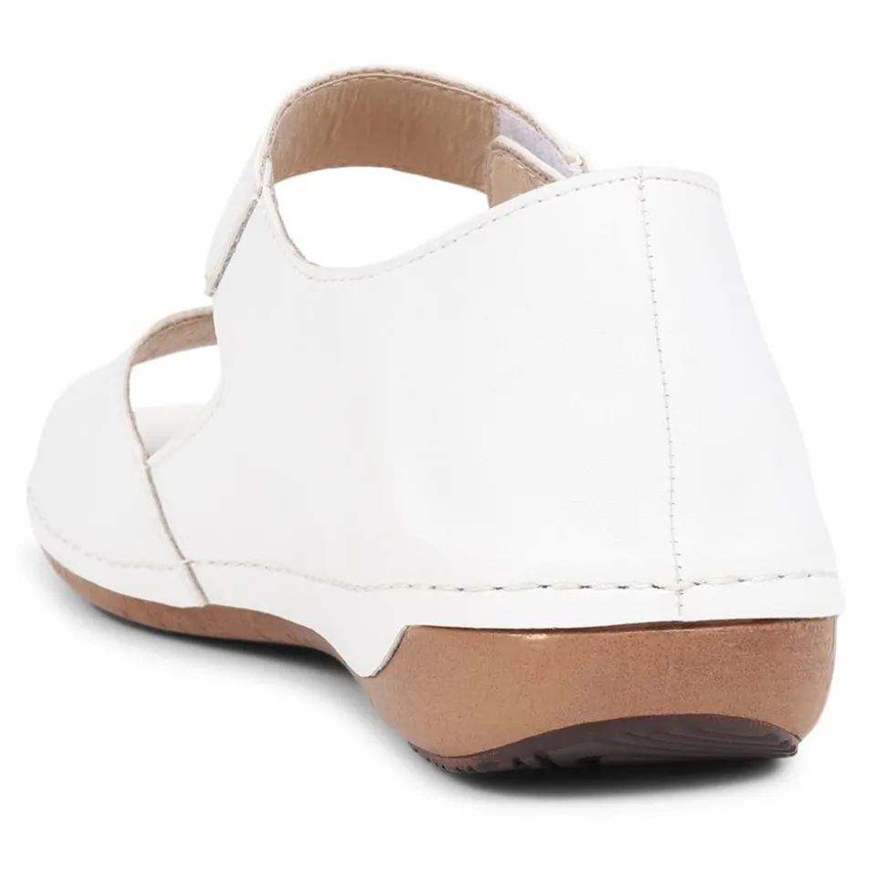 Touch-Fasten Sandals - White