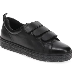 Touch-Fasten Trainers - Black