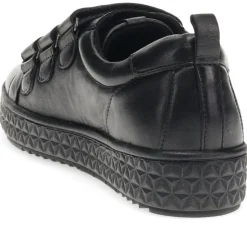 Touch-Fasten Trainers - Black