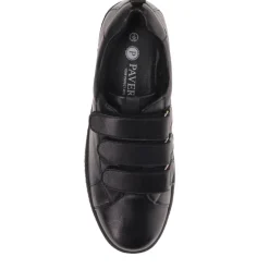 Touch-Fasten Trainers - Black