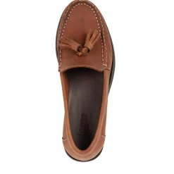 Trish Leather Casual Moccasins - Tan