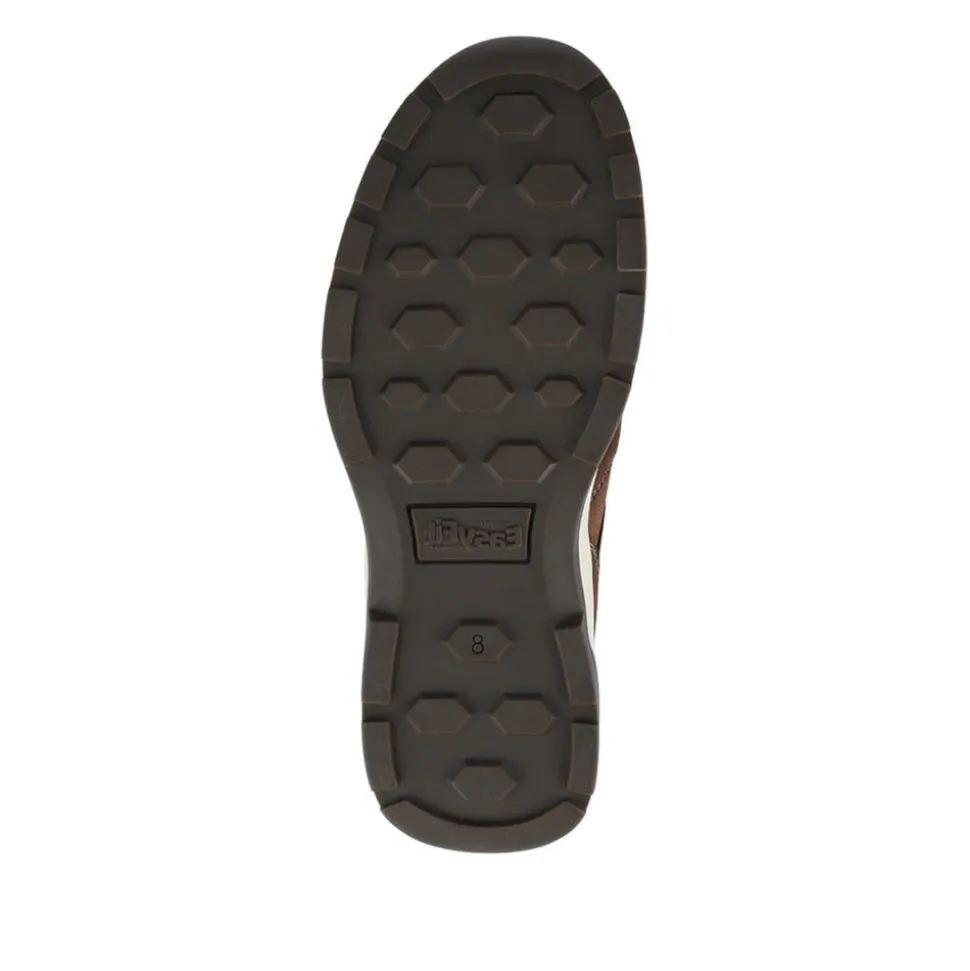 Ultra-Wide Lace-Up Trainers - Brown