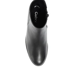 Utopia Gabor Wedge Heel Ankle Boots - Black