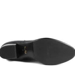 Van Dal Dove Leather Ankle Boots - Navy Leather