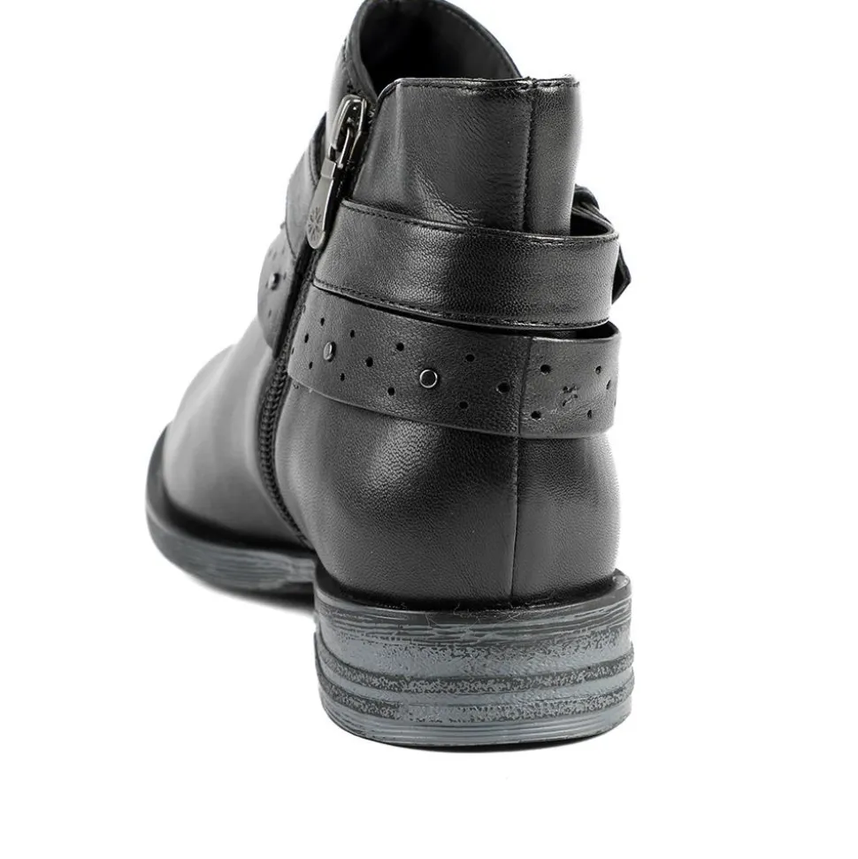 Van Dal Fiesta II Extra Wide Fit Ankle Boots - Black Leather