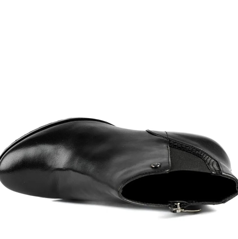Van Dal Swanton Leather Ankle Boots - Black Leather
