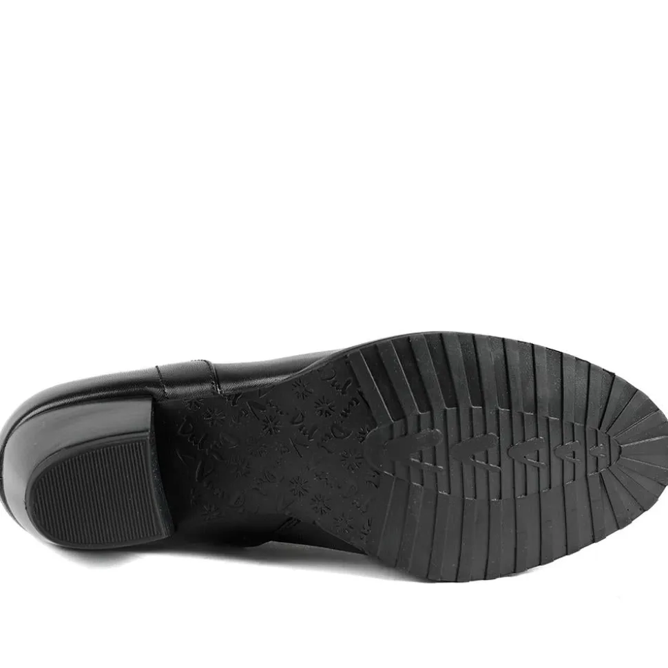 Van Dal Swanton Leather Ankle Boots - Black Leather