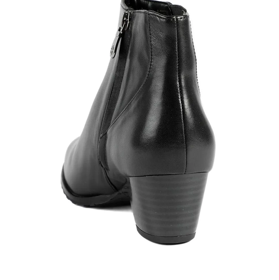 Van Dal Swanton Leather Ankle Boots - Black Leather