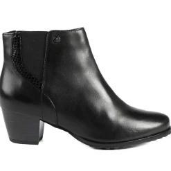 Van Dal Swanton Leather Ankle Boots - Black Leather
