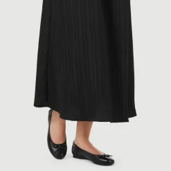 Vegan Bow-Detailed Pumps - Black