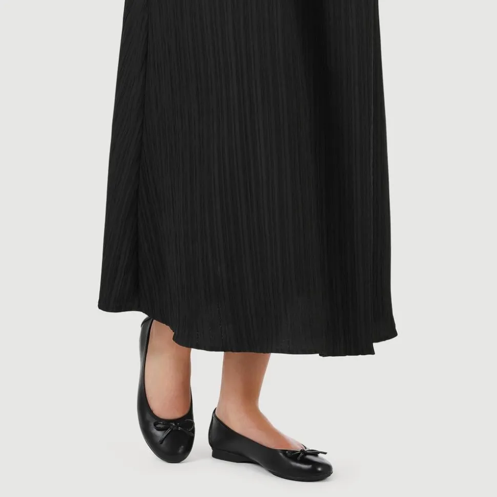 Vegan Bow-Detailed Pumps - Black