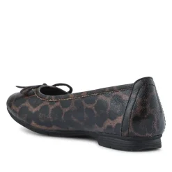 Vegan Bow-Detailed Pumps - DARK LEOPARD