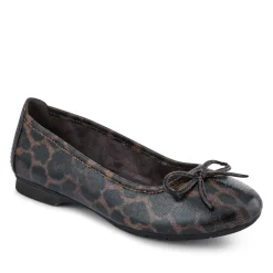 Vegan Bow-Detailed Pumps - DARK LEOPARD