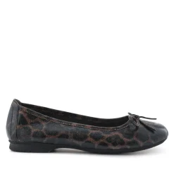 Vegan Bow-Detailed Pumps - DARK LEOPARD