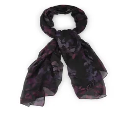 Warm Fashionable Scarf - Purple Multi