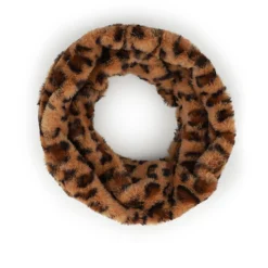 Warm Fashion Scarf - Brown Leopard