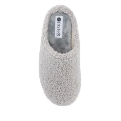 Warm-Lined Lightweight Slippers - Grey