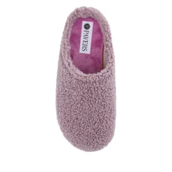 Warm-Lined Lightweight Slippers - Lilac