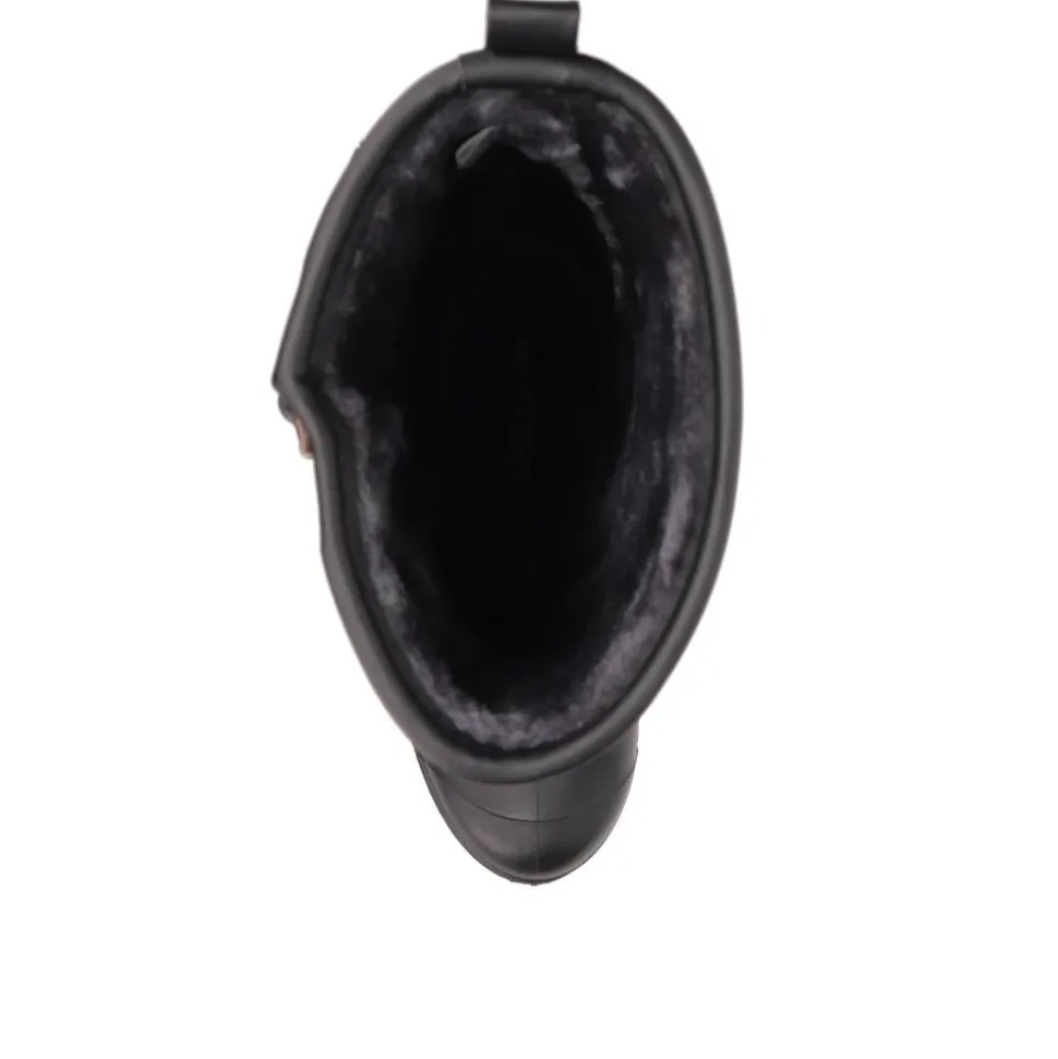 Warm-Lined Wellingtons - Black