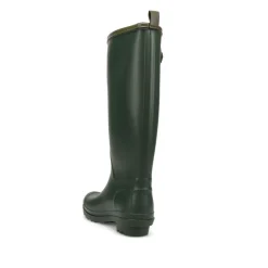 Warm-Lined Wellingtons - Green