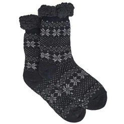 Warm Winter Socks - Black Multi