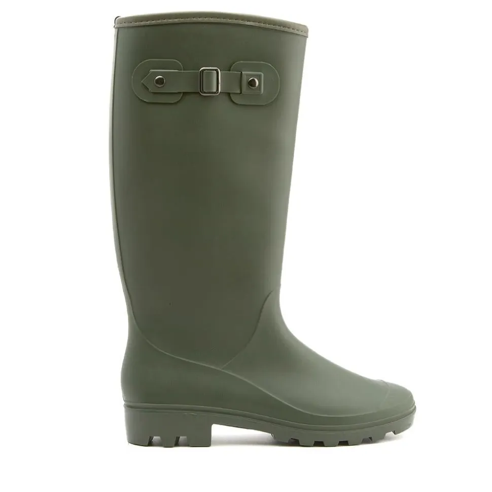 Waterproof Wellington Boots - Green