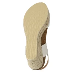 Wedge-Heeled Espadrilles - White