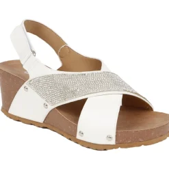 Wedge Sandals - White