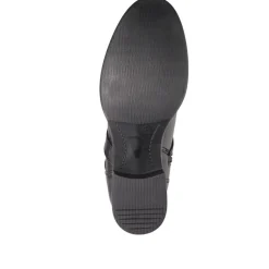 Wide-Calf-Fitting Long Boots - Black