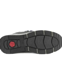 Wide Fit Adjustable Fasten Casual Shoes - Grey