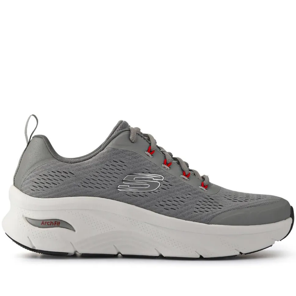 Wide-Fit Arch Fit D'Lux Summer Trainers - Grey