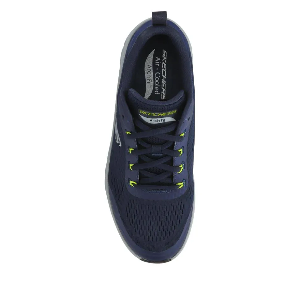 Wide-Fit Arch Fit D'Lux Summer Trainers - Navy